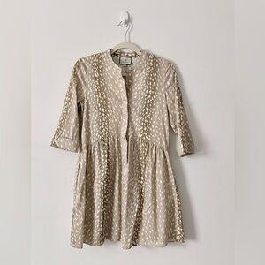 Tuckernuck Beige Long Sleeve Dress